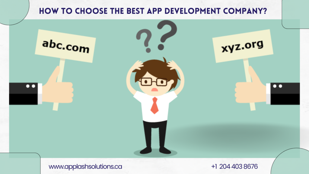 How to choose the best app development company?