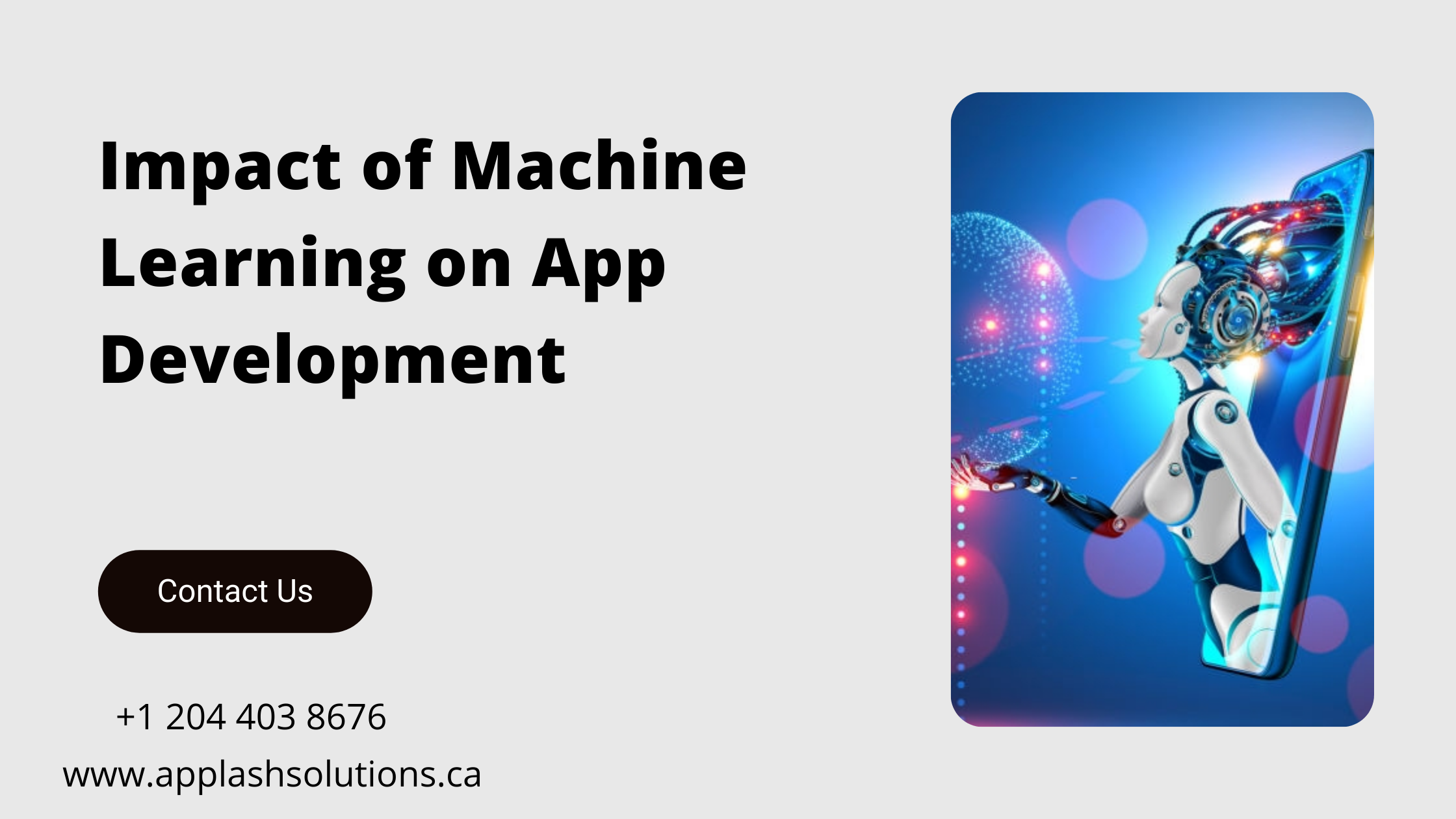 Impact of Machine Learning on App Development